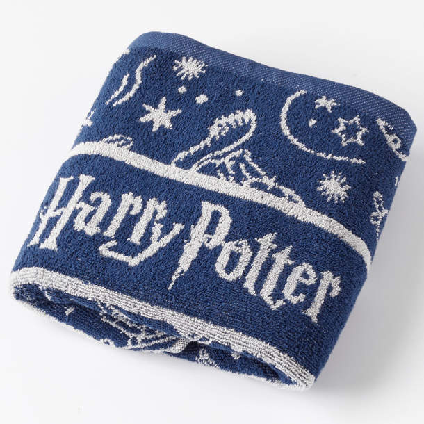 Serviette bleue Harry Potter